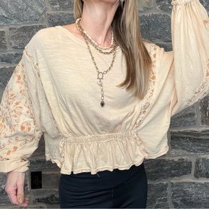 Free People Gathered Bottom Top